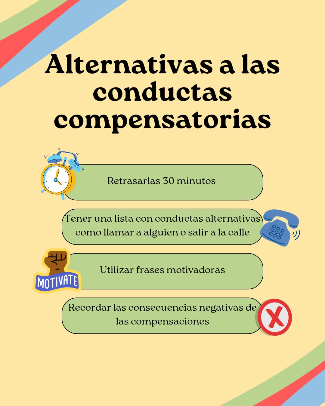 Lee más sobre el artículo Alternativas a las conductas compensatorias